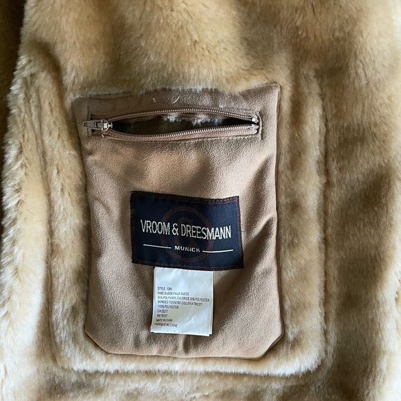 Men's Tan Jacket - Picture 4 of 4